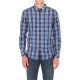 Camicia Napapijri Uomo Check Goayo 12C BLUE CHECK