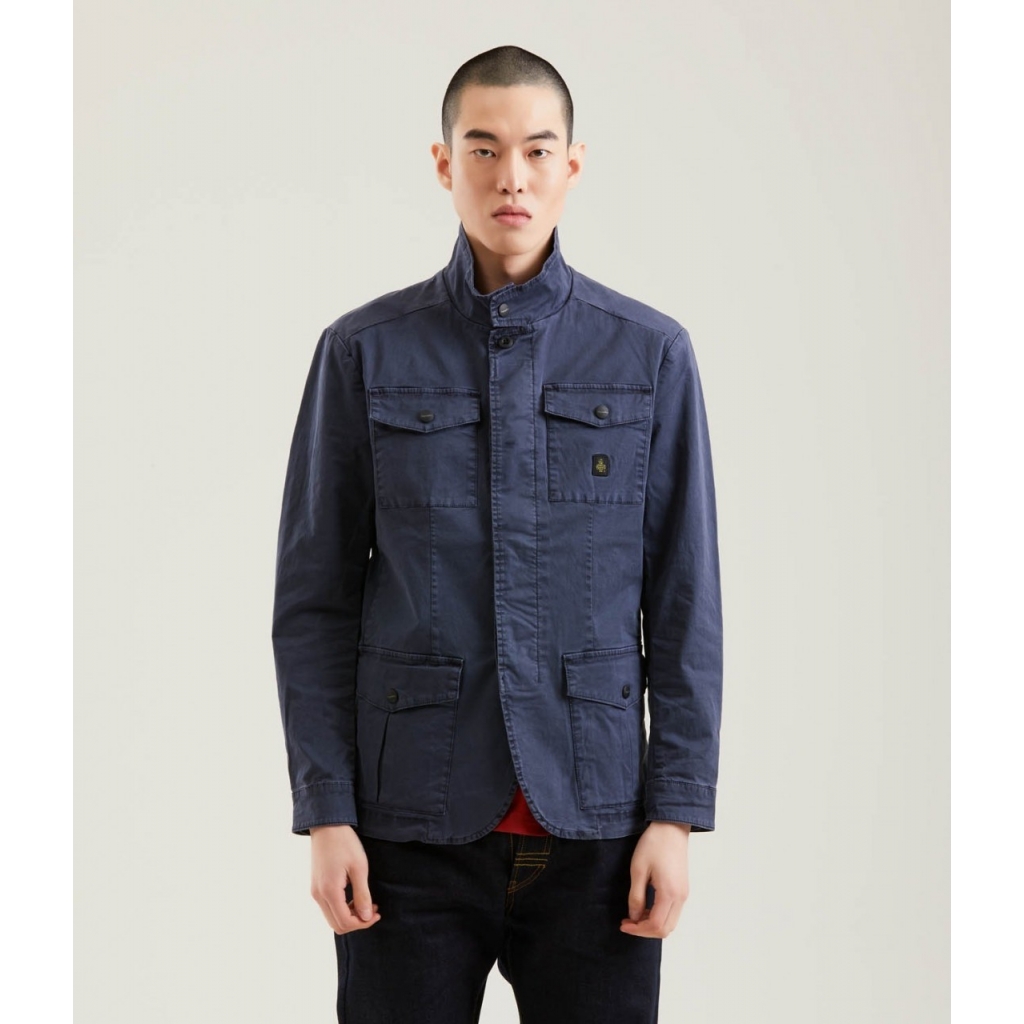 Giacca Refrigiwear Uomo New Brent Jacket DARK BLUE
