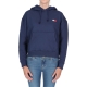 Felpa Tommy Hilfiger Donna Badge Hoodie 002 BLACK IRIS