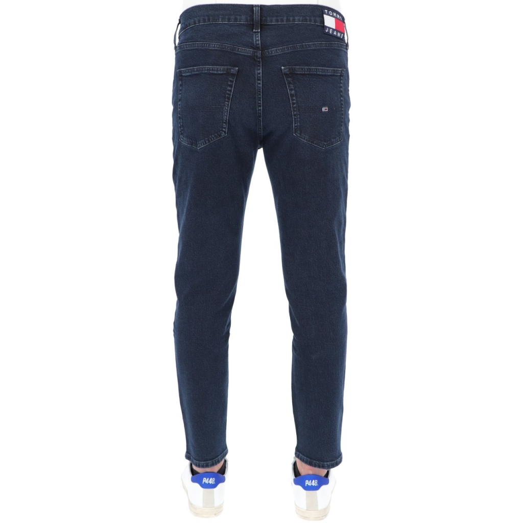 Jeans Tommy Hilfiger Uomo Taperad Relaxed Rey L32 1BY DARK BLU