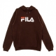 FELPA CAPPUCCIO CLASSIC PURE HOODY KANGAROO BITTER CHOCOLATE