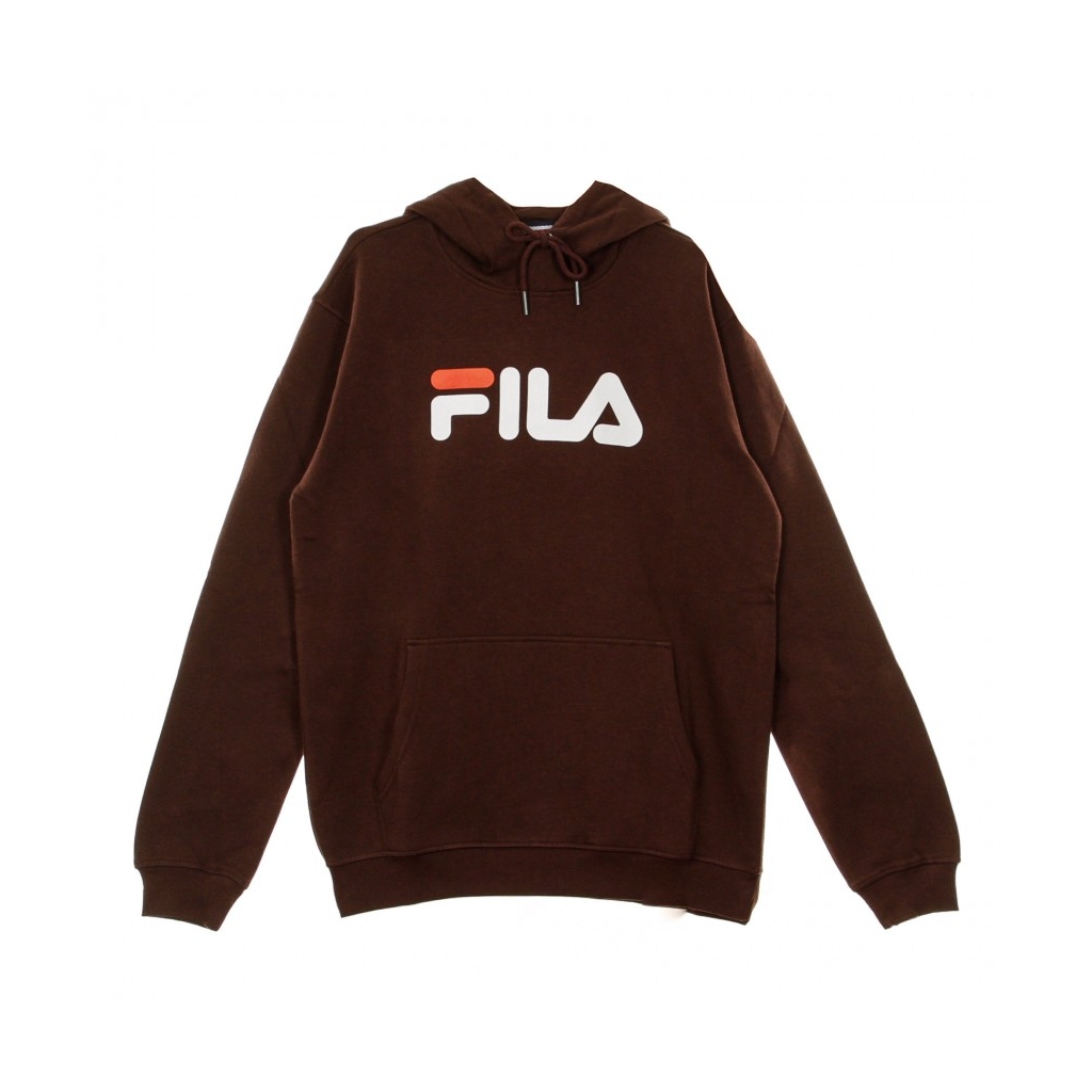 FELPA CAPPUCCIO CLASSIC PURE HOODY KANGAROO BITTER CHOCOLATE