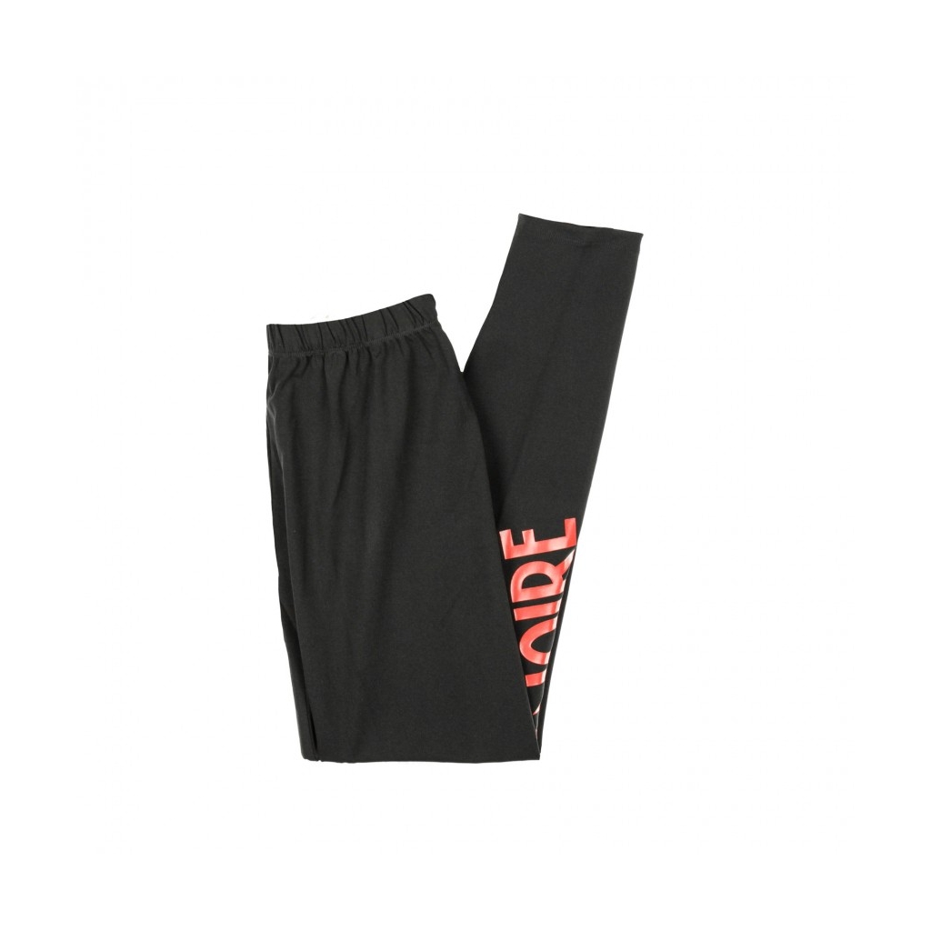 LEGGINS LOGO RED BLACK