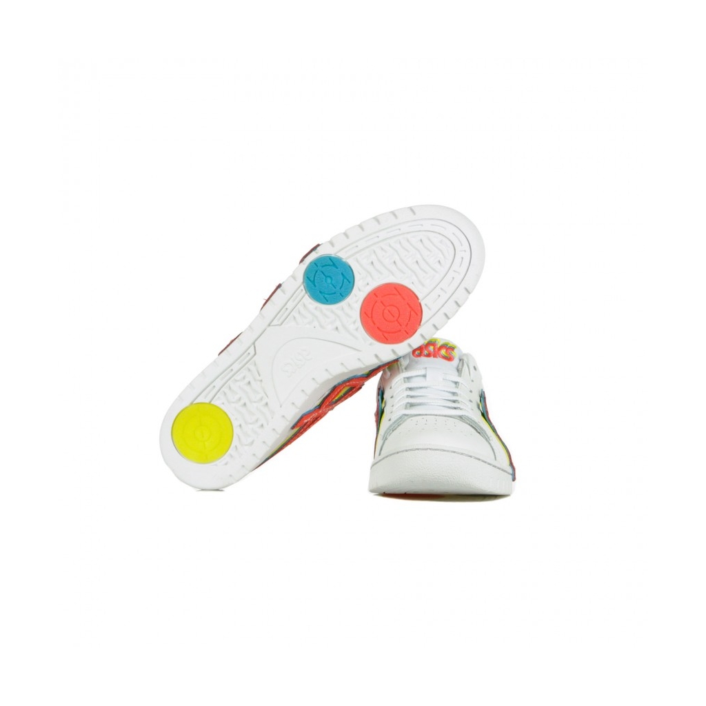 SCARPA BASSA GEL-PTG WHITE/RED