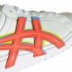 SCARPA BASSA GEL-PTG WHITE/RED