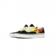 SCARPA BASSA ERA FLAME BLACK/TRUE WHITE