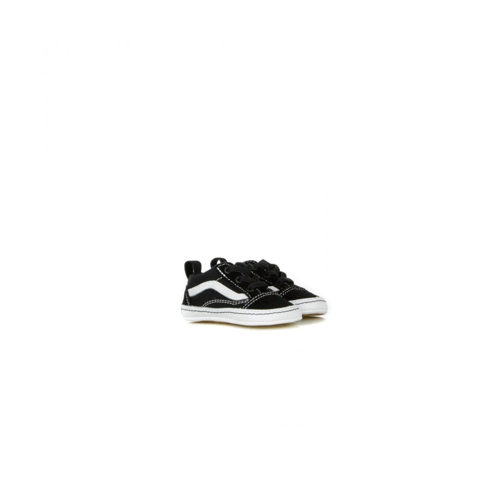 SCARPA BASSA OLD SKOOL CRIB BLACK/TRUE WHITE