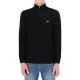 Maglia Lacoste Uomo 100 Lana Mezza Zip Ecofriendly 041 NOIR