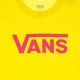 MAGLIETTA FLYING V CREW GIRL LEMON CHROME