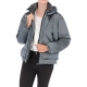 JKT EUGENIE SH DOWN W CANADIAN GUN METAL