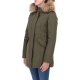 Giacca Canadian Classic Donna Cappuccio Parka Pelo ARMY