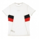 MAGLIETTA BARRY TEE BRIGHT WHITE/BLACK IRIS/TRUE RED