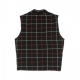 TOP WANETA ALL OVER PRINT BLACK CHECK