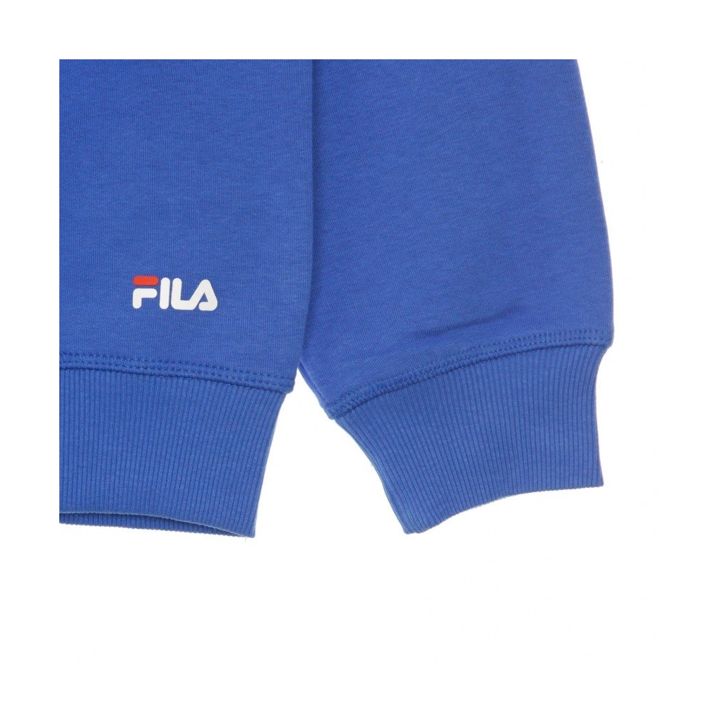 FELPA CAPPUCCIO CLASSIC PURE HOODY KANGAROO VICTORIA BLUE