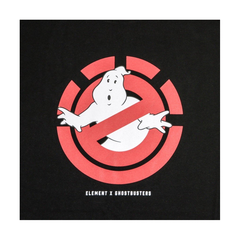 MAGLIETTA ELEMENT X GHOSTBUSTERS GHOSTLY FLINT BLACK