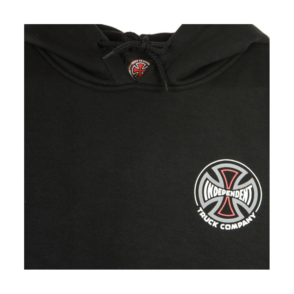 FELPA CAPPUCCIO CONVERGE HOOD BLACK