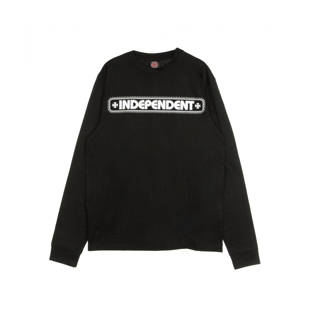 MAGLIETTA MANICA LUNGA REBAR CROSS L/S TEE BLACK