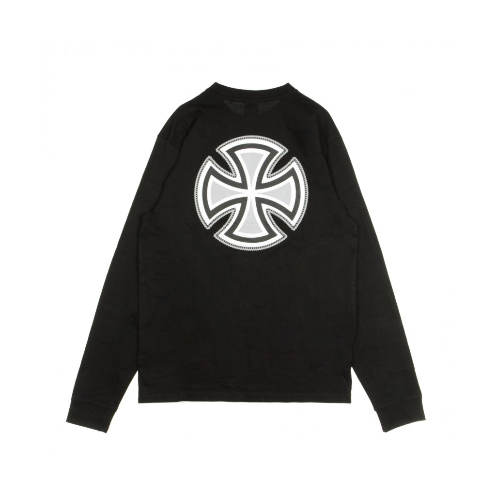 MAGLIETTA MANICA LUNGA REBAR CROSS L/S TEE BLACK