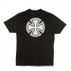 MAGLIETTA REBAR CROSS TEE BLACK