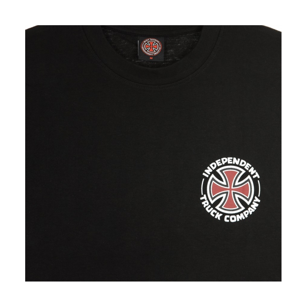 MAGLIETTA REPEAT CROSS TEE BLACK