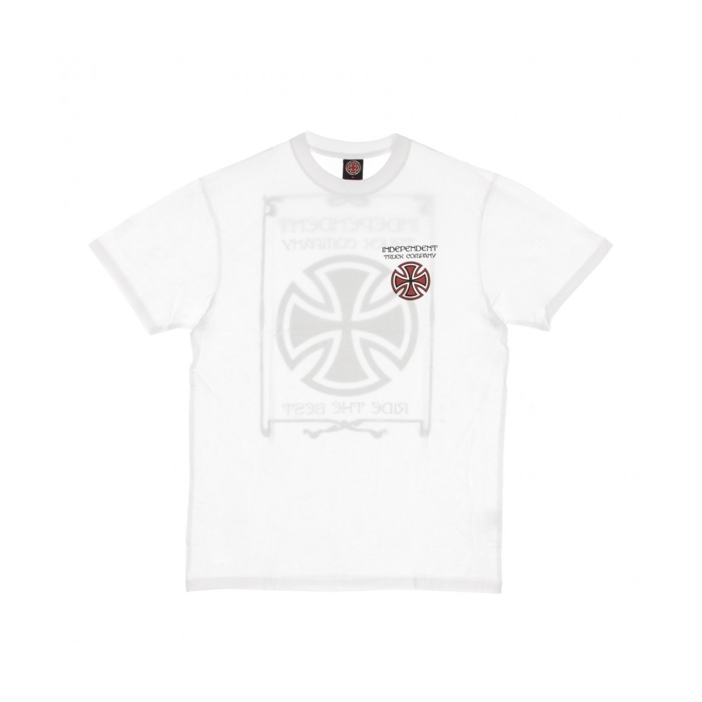 MAGLIETTA CONFINE TEE WHITE