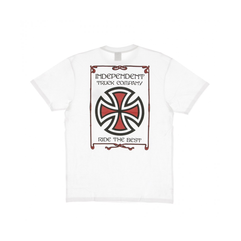 MAGLIETTA CONFINE TEE WHITE