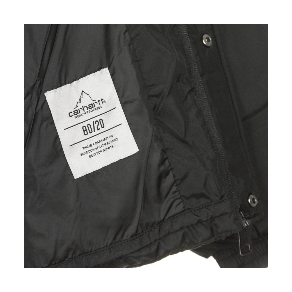 PIUMINO DANVILLE JACKET BLACK/WHITE