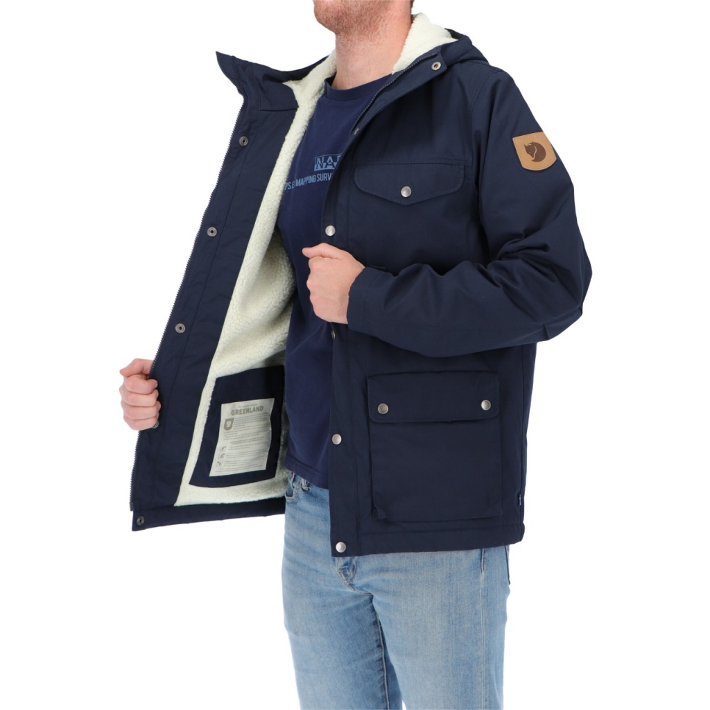 Giacca Fjallraven Uomo Greenland Winter Jacket 575 NIGHT SKY