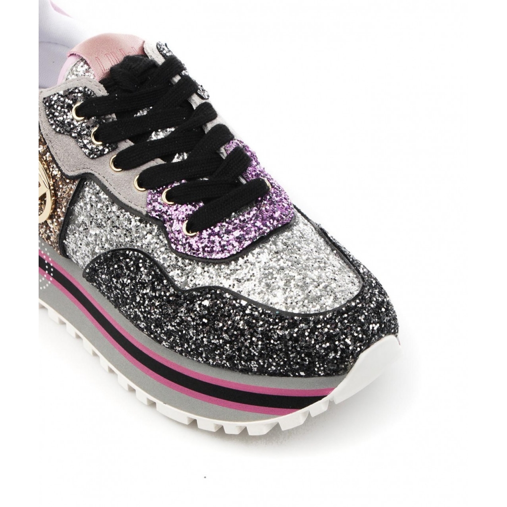 Sneakers Wonder Maxi in glitter multicolore