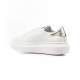 Sneaker con applicazione bianco