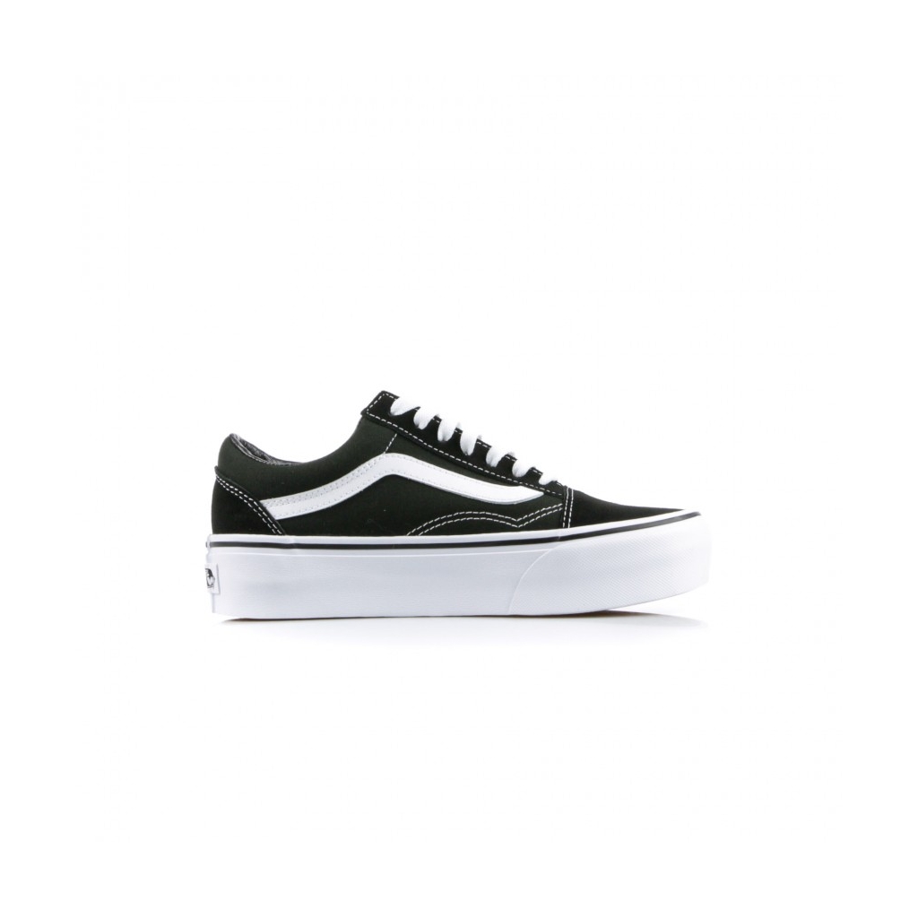 OLD SKOOL PLATFORM BLACK / WHITE LOW SHOE