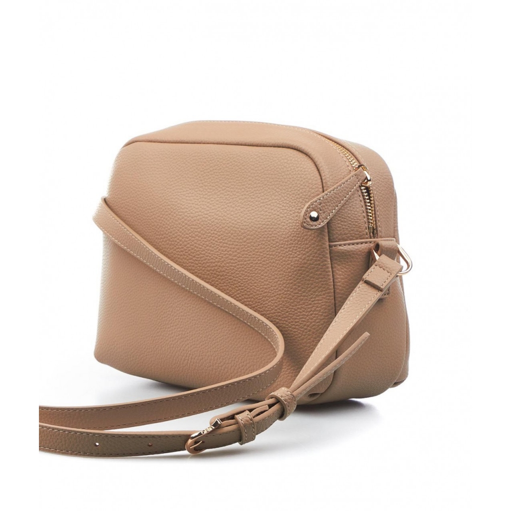 Borsa a tracolla in eco pelle beige