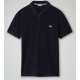 Polo Napapijri Uomo Piquet Taly 3 Cotone 176 BLU MARINE