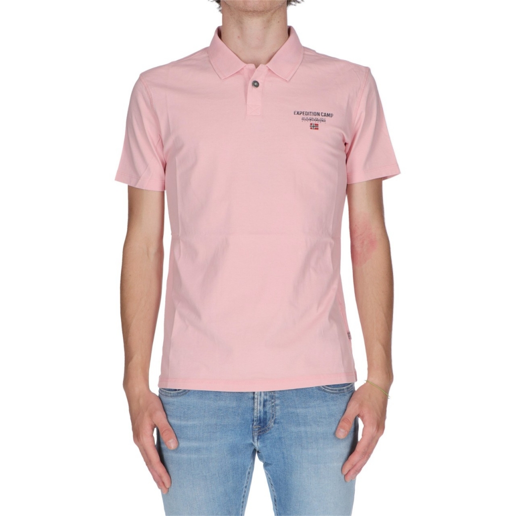 Polo Napapijri Uomo Eonthe Cotone P77 PALE PINK