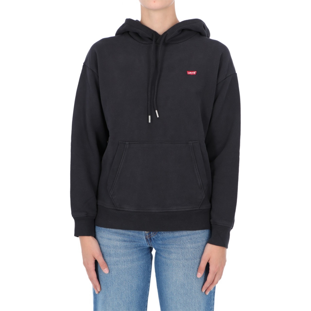 Felpa Donna Levis Cappiccio Standard 0002 BLACK