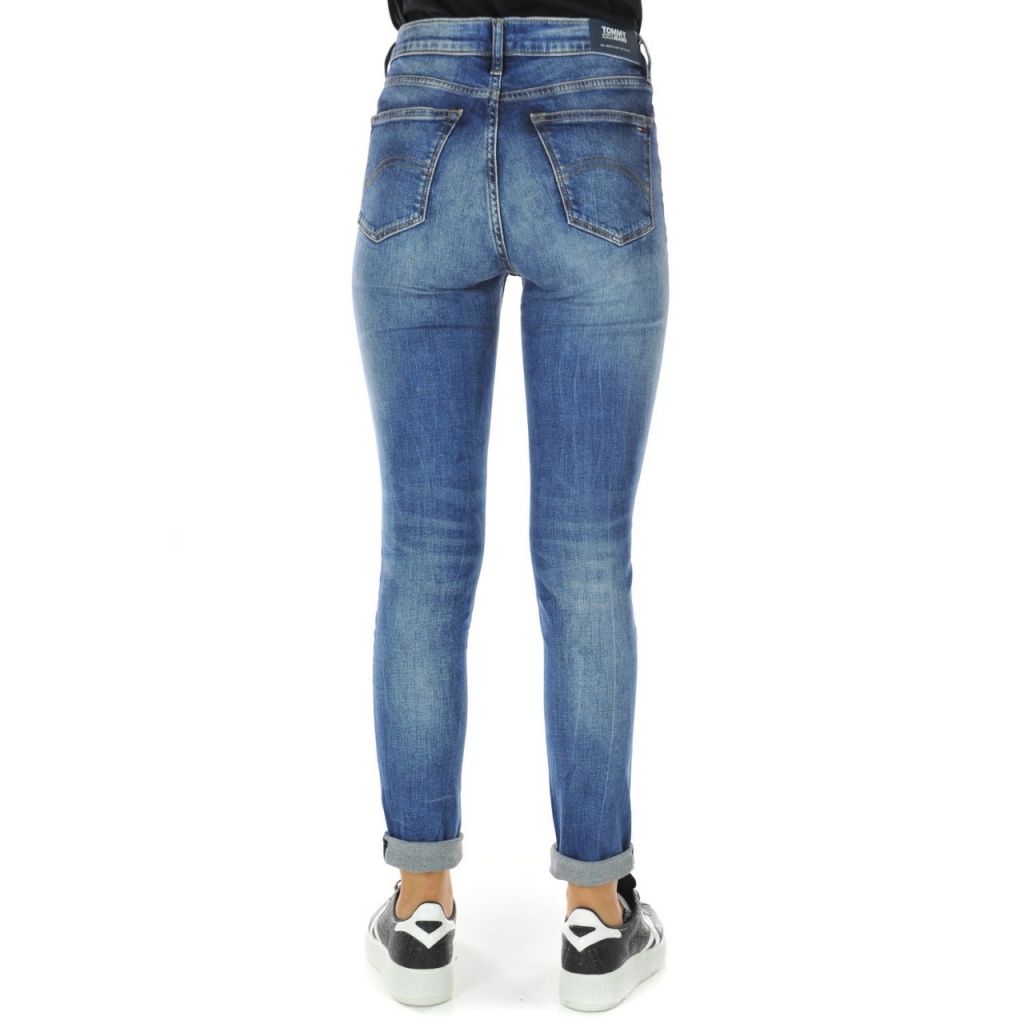 Jeans Tommy Hilfiger Donna Nora Mid Rise Skinny 991 HORIZON LIGH