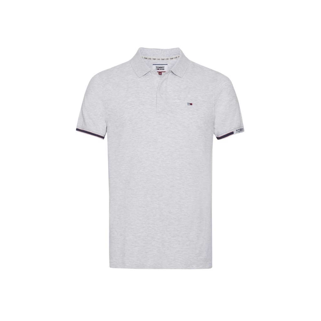 Polo Tommy Hilfiger Jeans Piquet Stretch Slim Fit PPP PALE GREY