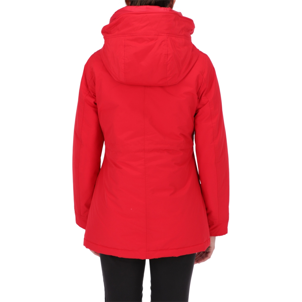 GIACCA F-SHORT PARKA W PENN RICH MARINE SCARLET