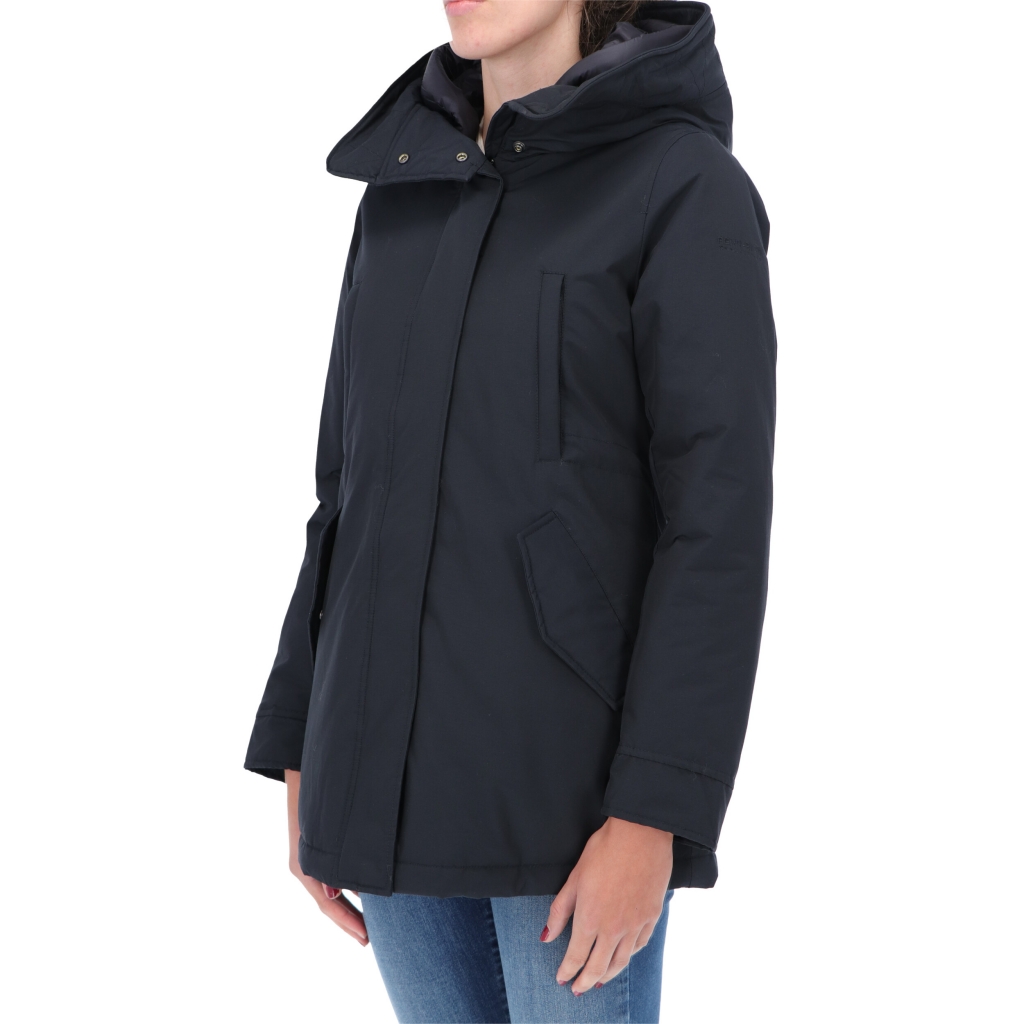 GIACCA F-SHORT PARKA W PENN RICH DARK NAVY