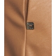 Pantaloni in ecopelle Smoking marrone
