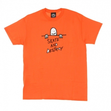 MAGLIETTA GONZ SAD LOGO TEE ORANGE