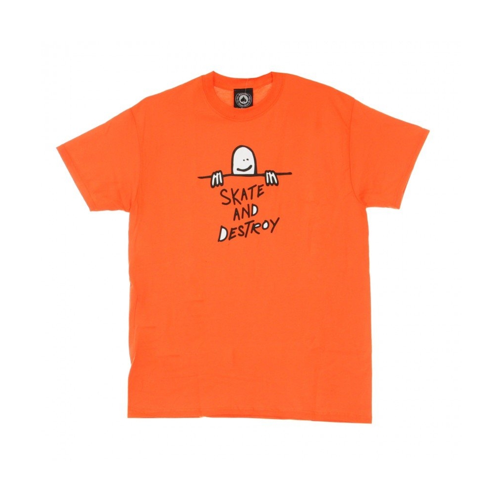 MAGLIETTA GONZ SAD LOGO TEE ORANGE