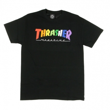 MAGLIETTA RAINBOW MAG TEE BLACK