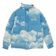 PIUMINO HEAVEN AND HELL PUFFER JACKET BLUE