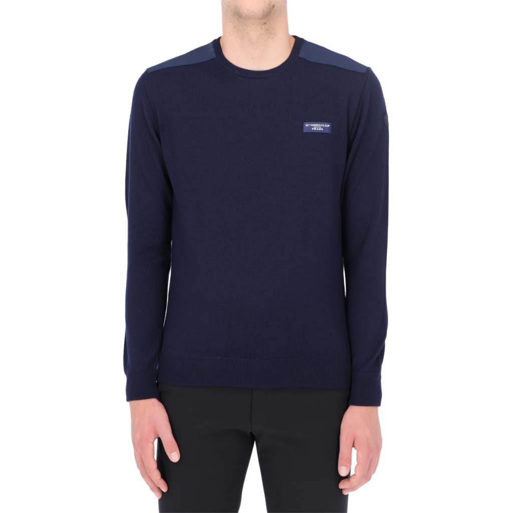 Maglia North Sails Prada Uomo Giro Lana Coppa America 0802 NAVY