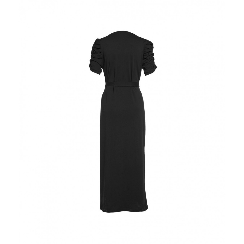 Maxiabito in jersey nero
