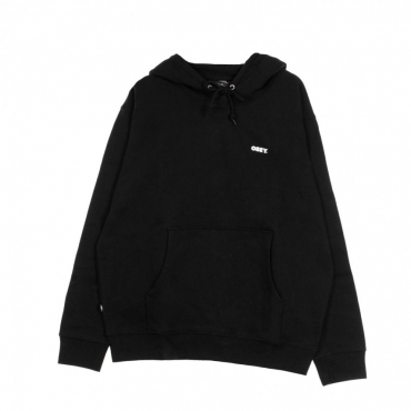 FELPA CAPPUCCIO BOLD PREMIUM HOODED FLEECE BLACK