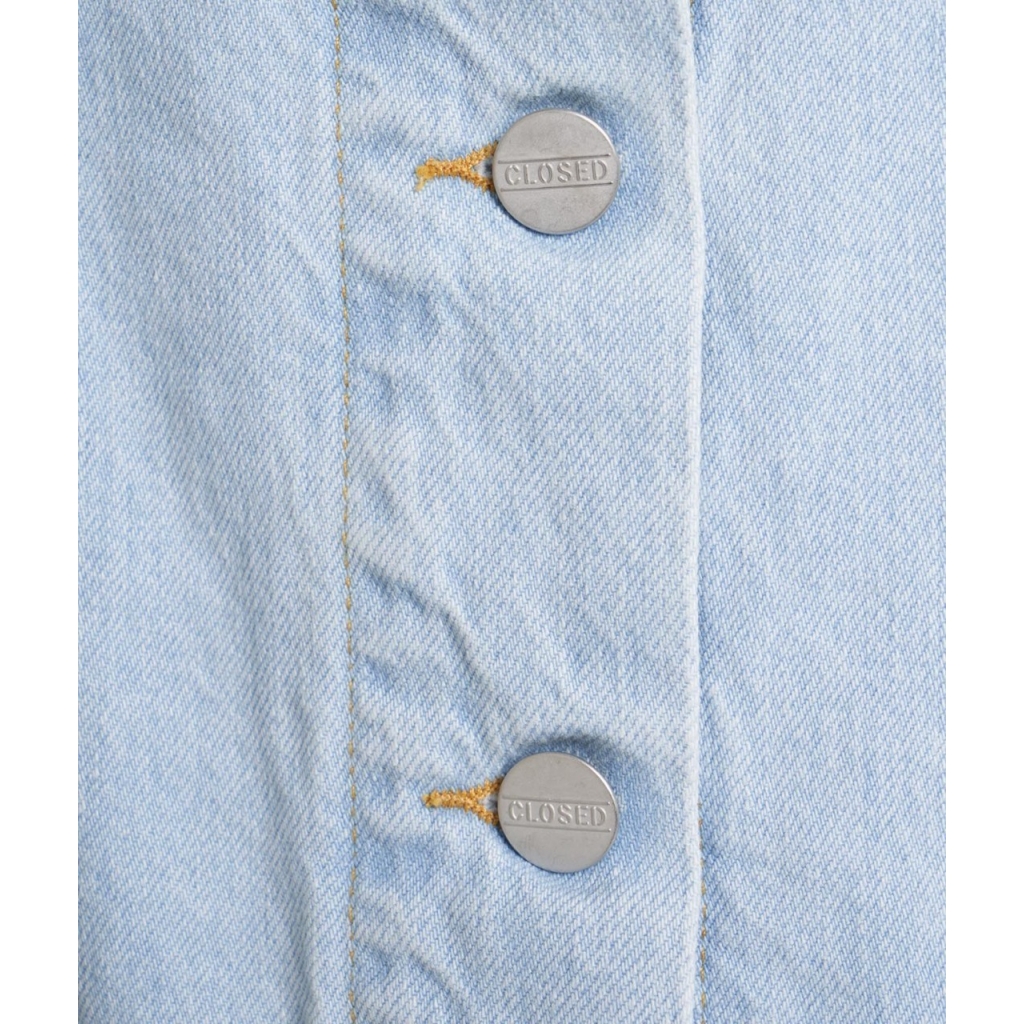 Organic Denim Jacket Bryn azzurro