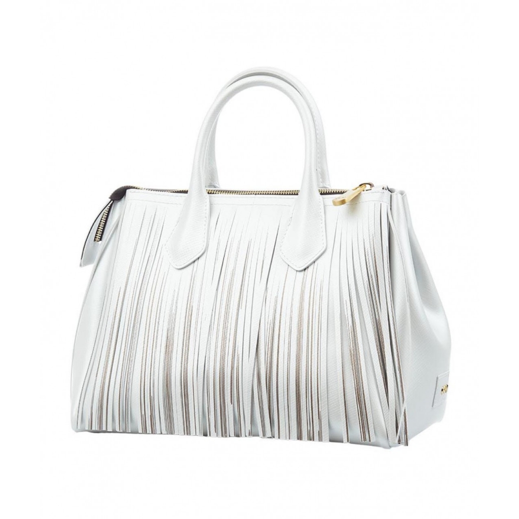 Borsa pinko hotsell bianca con frange