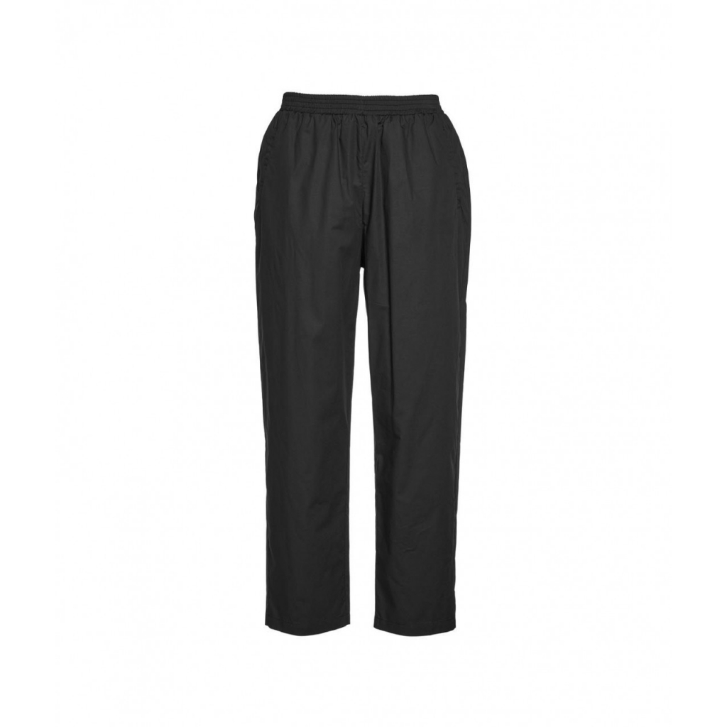 Pantaloni in popeline nero